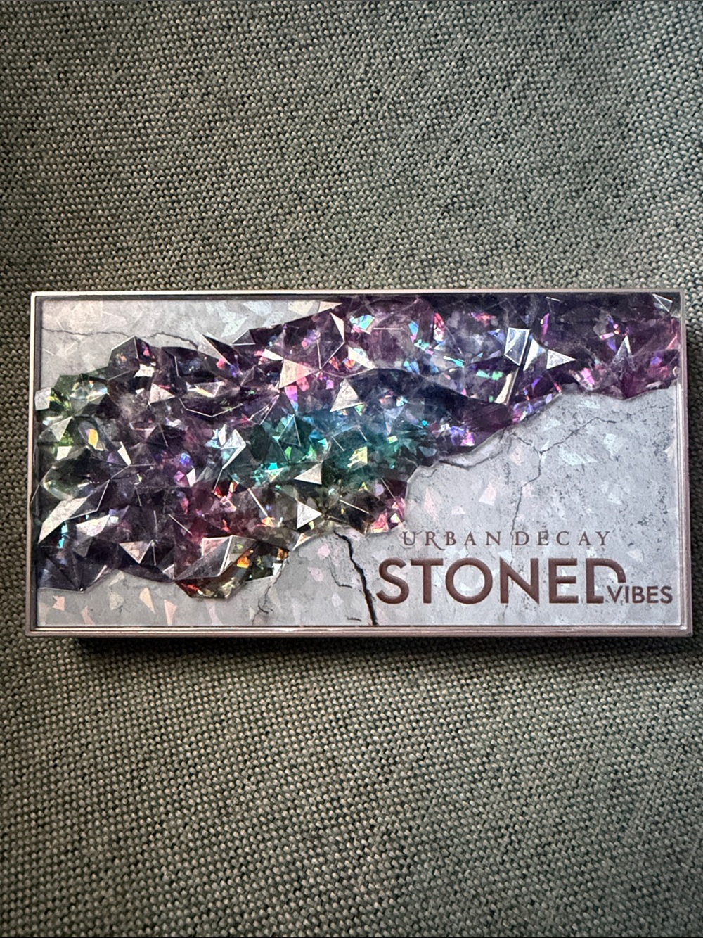Urban Decay Stoned Vibes Palette — Iridescent Purple & Green Accents